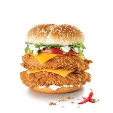 Double Zinger Burger